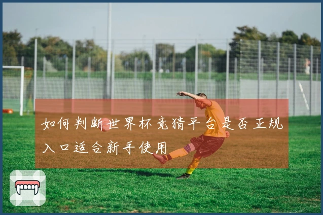 如何判断世界杯竞猜平台是否正规入口适合新手使用